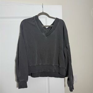 Aerie Of shoulder sweatshirt
